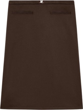 Courrèges Interlock Tracksuit Skirt