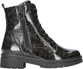 Waldl&auml;ufer K-Zoe Veterlaarzen - Dames - Veterlaarzen - Veelkleurig - 40 EU - Leer - Schoenen