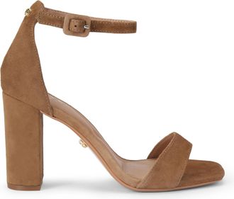 Carvela Womens Suede Regatta Heel Sandals - Brown - Size UK 3