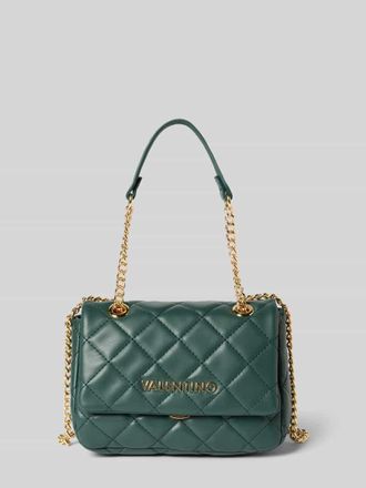 Valentino Handbags Umhängetasche mit Steppnähten Modell OCARINA in Dunkelgruen, Größe 1