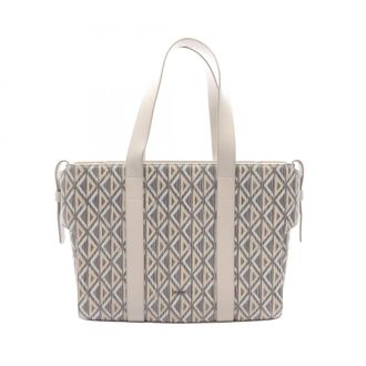 Dior Gray Multi-Color Coated Canvas Pvc Leather Handbag Tote Bag (Pre-Owned)