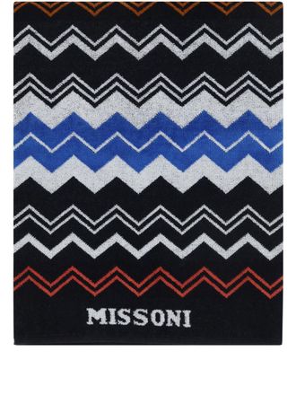 Missoni Home Neo-klassiek strandlaken - Zwart