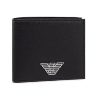 Emporio Armani Wallets & Cardholders, male, Black, ONE SIZE, Black Wallets & Cardholders Y4R168Y138E81072