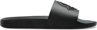 Moncler Basile Slides - Heren - Sandalen - Zwart - 40 EU - Schoenen