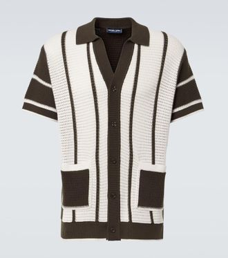 Frescobol Carioca Fabricio cotton crochet cardigan