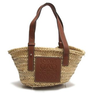 Loewe Brown Raffia Leather Baguette Bag (Pre-Owned)