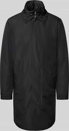 Lindbergh Lindbergh Mantel mit Stehkragen und Eingrifftaschen in Black, Größe XXL