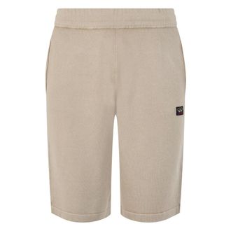 Paul & Shark Pantalones cortos de punto - Shorts - Hombre - Beige - 3XL