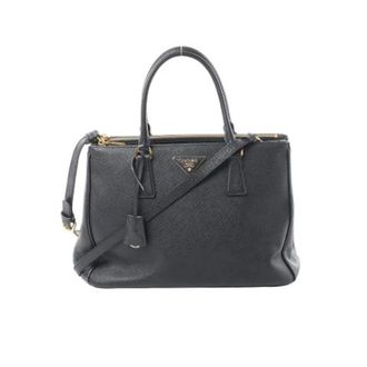 Prada Pre-owned Handbags, female, Black, Size: ONE SIZE Pre-owned Galleria Handbag