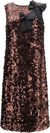 Ganni Ganni Recycled Polyester Cocktail Womens Dress