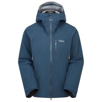RAB Firewall Mountain Jacket Regenjacke f&uuml;r Herren | blau