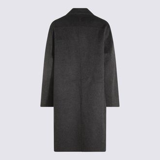 Ami Mens Coats Grey _wo Ws