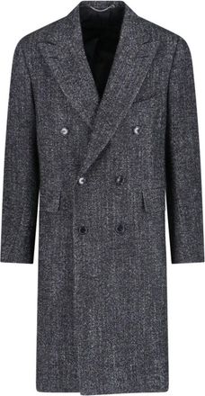 Cesare Attolini Double-Breasted Coat - Grey