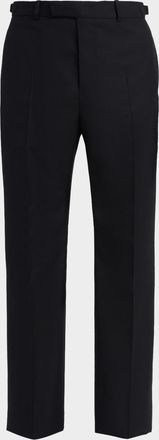 Alexander McQueen Men & apos;s Mid-Rise Straight-Leg Trousers