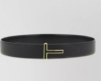 Tom Ford calfskin leather reversible belt
