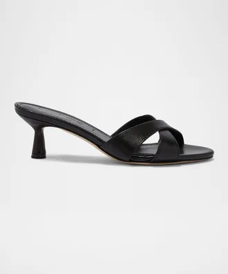 Aeyde 55mm Vero Nappa Leather Slide Sandals
