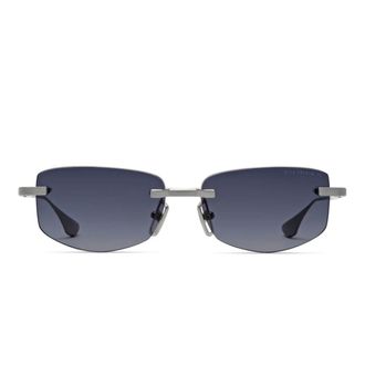 Dita Eyewear Trysim.75 Rimless Grey Gradient Sunglasses with Metal Temples