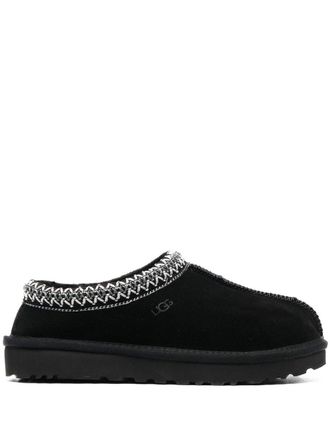 UGG Slippers Sabot in pelle scamosciata - Nero