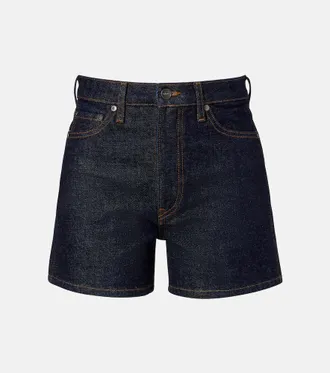 Khaite Danya denim shorts