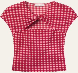 Frame Denim x Alexandra LeClerc The Casino Top
