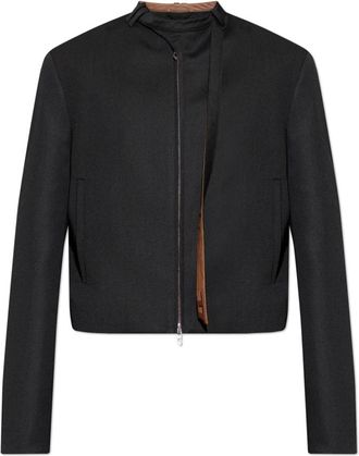 Diesel J-Nuriel-A Jacket - Heren - Zomerjassen - Zwart - 2XL - Wol - Jassen