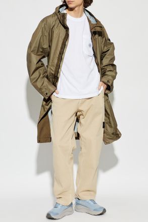 Stone Island T-shirt With Pocket, Mens, White