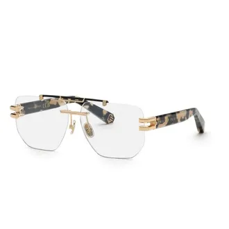 Philipp Plein Vpp087M 0302 Glasses - male - Philipp Plein - Glasses - Black - 61 MM - Accessories