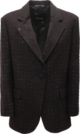 Emma & Gaia 44Bs 196 Blazer - Dames - Blazers - Zwart - L - Wol - Jassen