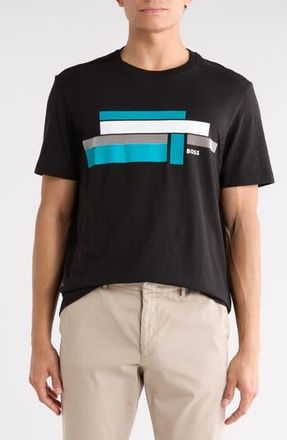 BOSS Glaming Graphic T-Shirt in Black at Nordstrom Rack, Size Xx-Large