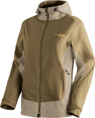 Maier Sports Regenjacke MAIER SPORTS Brocken W, Damen, Gr. 46, braun, 100% Polyester, Jacken Regenjacke, Damen Jacke wasserdicht, moderner Windbreaker, Outdoorjack