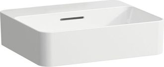 Laufen Laufen - Lavabo Val, Sin Agujero Para Grifo, Con Rebosadero