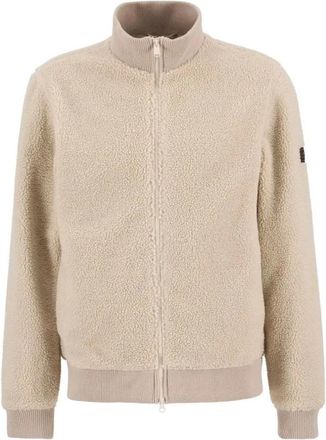 Barbour Sweatshirt met rits - Heren - Vesten met rits - Beige - L - Hoodies & sweatvesten