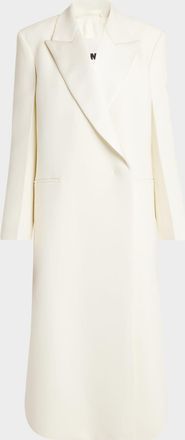 Jil Sander Double-Breasted Long Coat