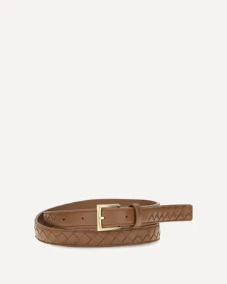 Bottega Veneta Intrecciato Belt Female 80