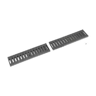 OEM Griglia Plastica Per Canaletta top C250 - Cm 50 X 12,6 X H. 2,6