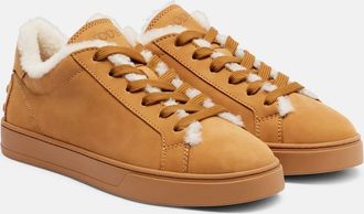 Tod's Classic shearling-lined suede sneakers