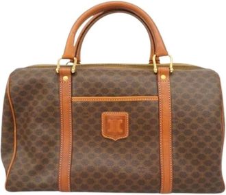 Celine Pre-owned Weekend Bags, female, Brown, Size: ONE SIZE Pre-owned Vintage Weekend Bag