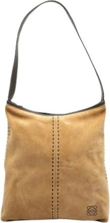 Loewe Pre-owned Shoulder Bags, female, Brown, Size: ONE SIZE Pre-owned Shoulder Bag