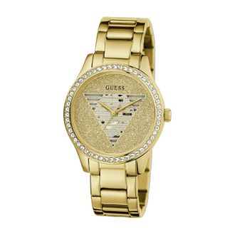 Guess Idol Horloge - Dames - Accessoires - Geel - Maat: ONE Size