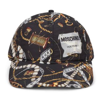 Moschino Printed Visor Cap - female - Moschino - Hats & Caps - Multicolor - ONE SIZE - Accessories