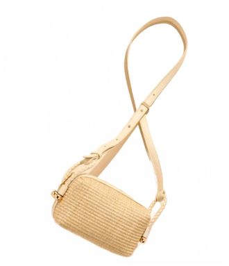 Shiraleah Wovens Gina Crossbody Bag In Ivory