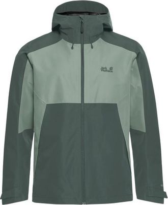 Jack Wolfskin Wildbound 2L Jacket Regenjacke f&uuml;r Herren | grau