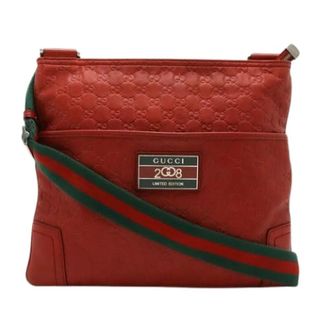 Gucci Pre-owned Messenger Bag - unisex - Gucci Vintage - Vintage Cross Body Bags - Red - ONE SIZE - Pre-owned