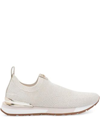 Michael Michael Kors logo-detail slip-on sneakers - Neutrals