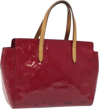 Louis Vuitton Tweedehands leren handtassen - Dames - Vintage Shopper - Rood - ONE Size - Leer - Vintage