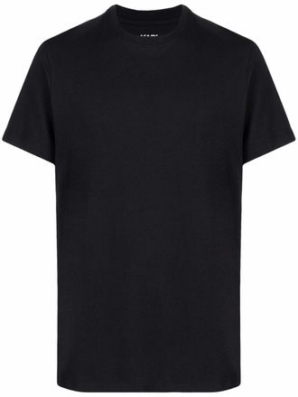 Karl Lagerfeld crew-neck short-sleeve T-shirt - men - Spandex/Elastane/Organic Cotton - L - Black