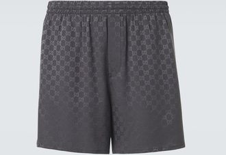Gucci GG silk jacquard shorts