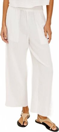 Rails Leon Crop Pants In White