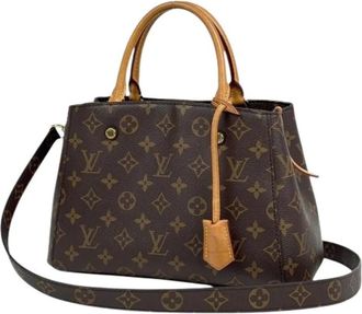 Louis Vuitton Pre-owned Vintage Monogram Schoudertas - Dames - Vintage Handtas - Bruin - ONE Size - Vintage