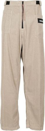 Aries Casual Corduroy Wandelbroek - Heren - Wijde Broeken - Beige - W32 - Katoen - Broeken